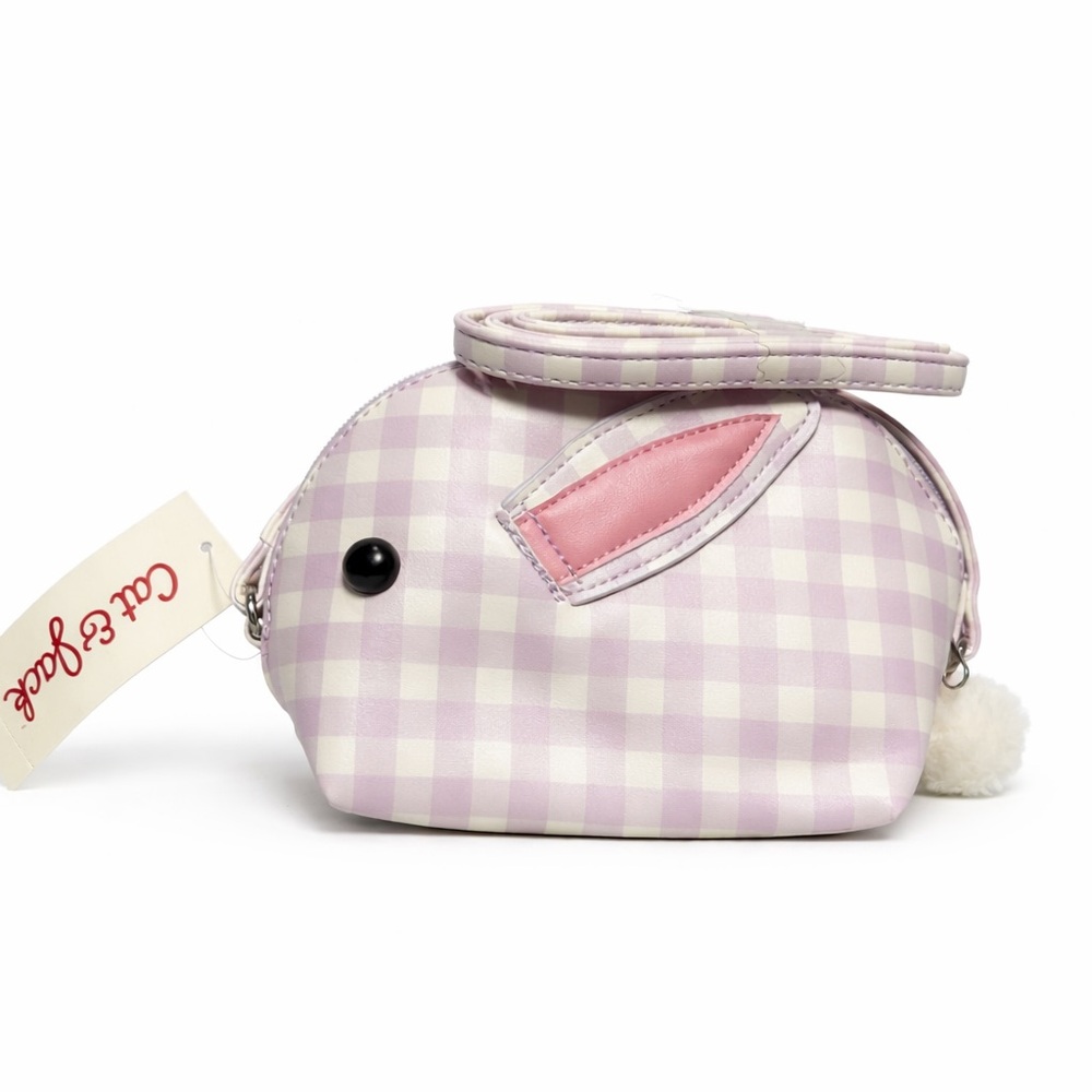 Cat & Jack girls' Easter bunny crossbody bag purse